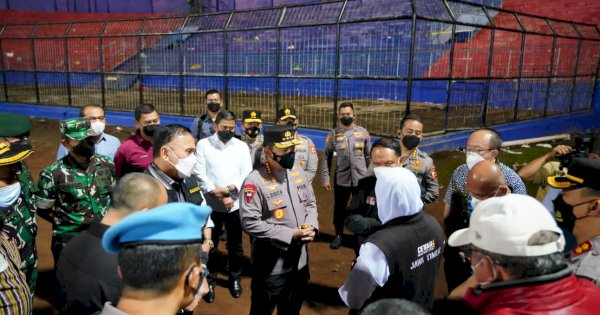 Tiba di Malang, Kapolri Tegaskan Usut Tuntas Peristiwa Kanjuruhan