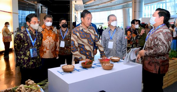 Presiden Luncurkan Gerakan Kemitraan Inklusif untuk UMKM Naik Kelas