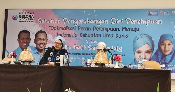 Gelora Ajak Perempuan Optimalkan Peran Lokomotif Perubahan