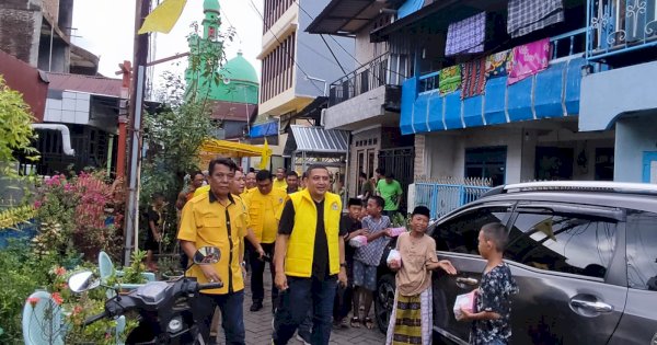 Appi Mulai Intens Blusukan, Minta Semua Pengurus Golkar Peka Kondisi Rakyat