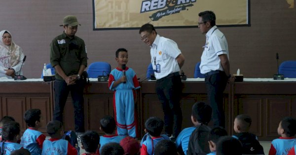 Siswa SDN Galangan Kapal 2 Bertandang ke PDAM Makassar
