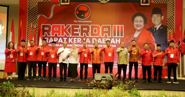 Wali Kota Makassar Hadiri Rakerda PDIP Sulsel
