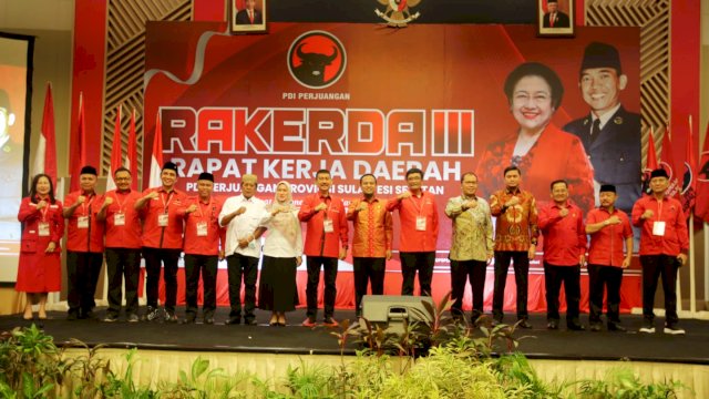 Wali Kota Makassar Hadiri Rakerda PDIP Sulsel