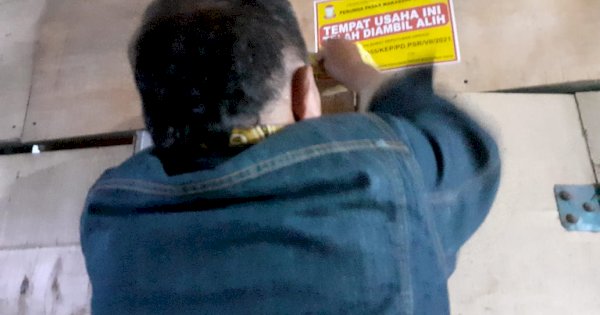 Menunggak, 51 Lods Pasar Sentral Diambil Alih