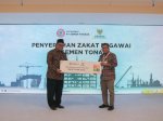 Dorong Kesejahteraan Mustahik, UPZ PT Semen Tonasa Serahkan Zakat ke BAZNAS