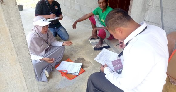 Bawaslu Luwu Utara Terjun langsung mengawasi Verfak di 2 Spot Kecamatan