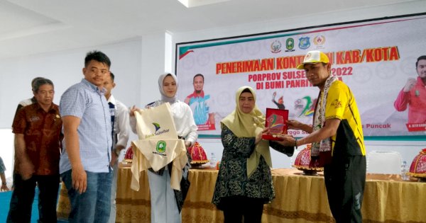 Porprov Sulsel XVII, Kontingen Luwu Utara Disambut Pemda Sinjai