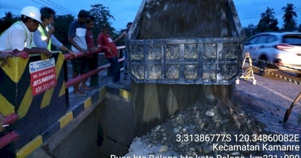Muh Fauzi Apresiasi Respon Cepat Balai Jalan Sulsel Tangani Jembatan Cilellang