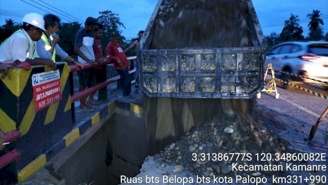 Muh Fauzi Apresiasi Respon Cepat Balai Jalan Sulsel Tangani Jembatan Cilellang