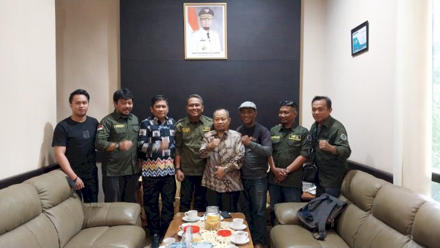 Jelang Munas dan Mubesprov, Pengurus IWO Sulsel Audiensi ke Kantor Gubernur