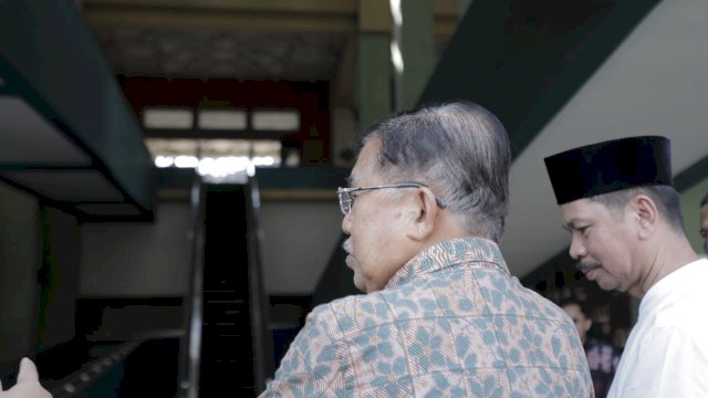 Tinjau Masjid Jakarta Islamic Center, Jusuf Kalla Minta Rehabilitasi Secepatnya Dilakukan