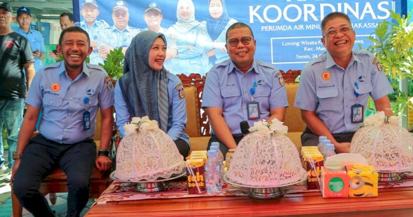 PDAM Makassar Gelar Rakor di Longwis