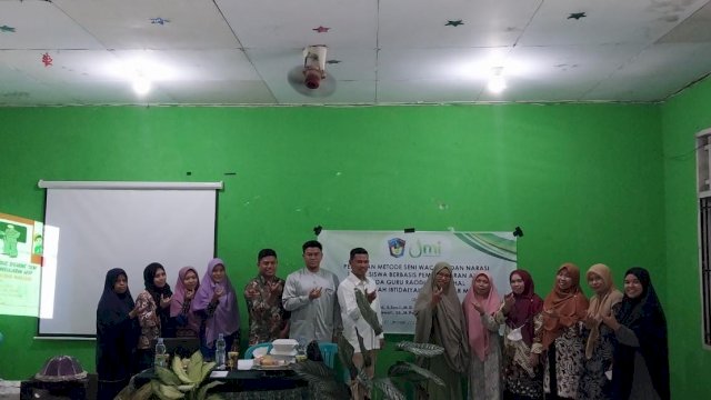 Dosen Komunikasi UMI Makassar Gelar Pelatihan Seni Berbasis Learning