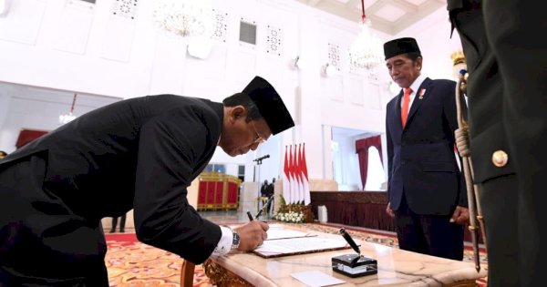 Janji Johanis Tanak Sebagai Wakil Ketua KPK RI, Disaksikan Presiden