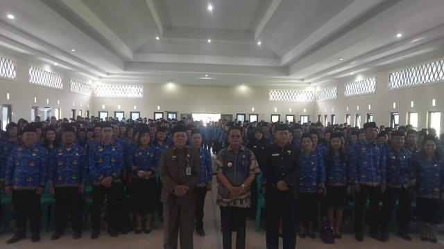 PPPK yang hadir dalam penerimaan SK. [Foto: Jupran/HN]