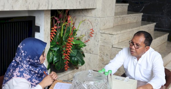 BPS Lakukan Pendataan Regsosek ke Wali Kota Makassar