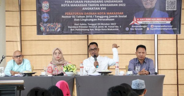 Sosialisasi Perda CSR, Perusahaan Wajib Menyiapkan Dana 3 Persen dari Profit