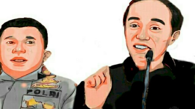 Ilustrasi Presiden Jokowi dan Ferdy Sambo: Dodi/harianews
