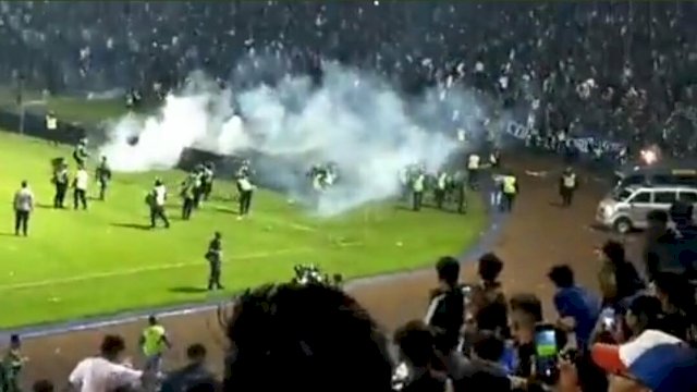 PP GPI menyoroti aksi represif saat tragedi Kanjuruhan. 