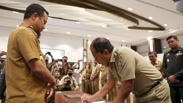 Wali Kota Makassar, Moh Ramdhan Pomanto, Selasa (11/10). [Dok. Ist].