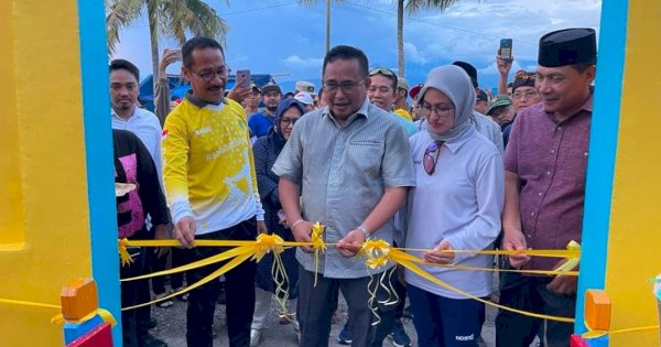 Didampingi Anggota DPR RI, Bupati Lutra Resmikan Wisata Mangrove Poreang