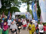 Semarak HUT ke-54, Fun Walk Semen Tonasa Banjir Peserta