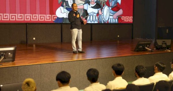 Bawa Kuliah di UC Makasar, Danny: Mari Berkolaborasi dengan UMKM