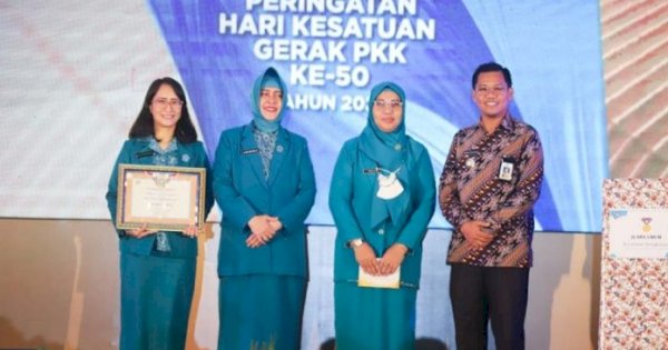 Danny Buka Hari Kesatuan Gerak PKK ke 50