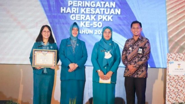 Danny Buka Hari Kesatuan Gerak PKK ke 50