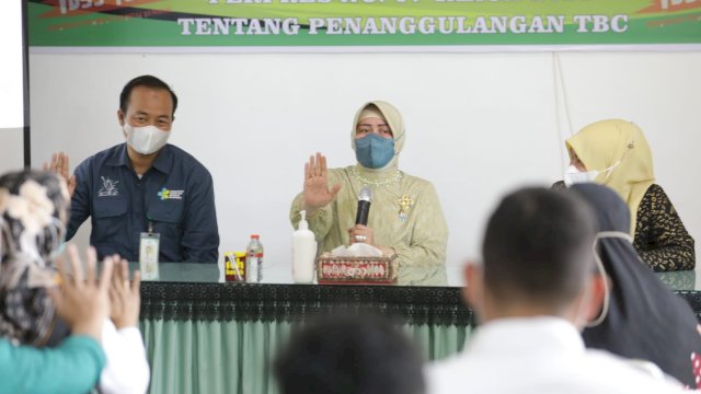 Indira Terima Tim Terpadu Penanganan TB