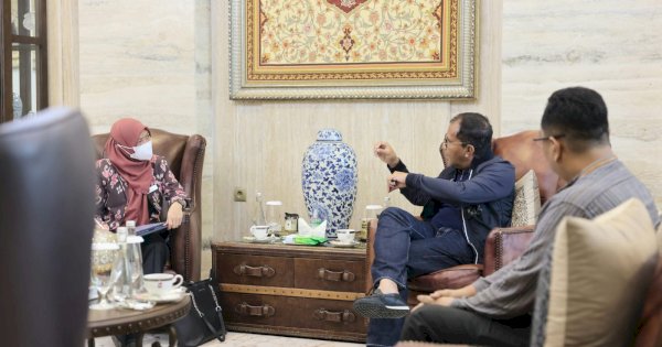 Wali Kota Makassar Terima Kunjungan Dosen Senior University of Canberra Australia