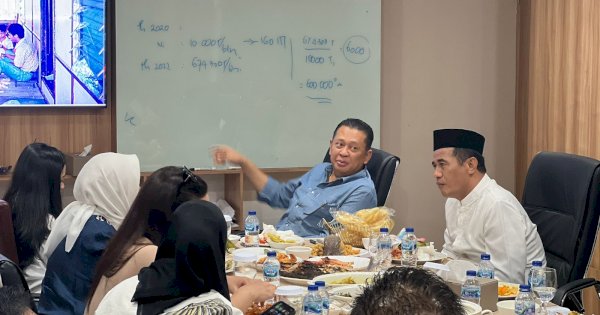 Bertemu di Sela Kunkernya di Makassar, Bamsoet Nostalgia dengan AAS