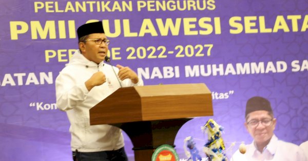 Wali Kota Makassar Ajak PMII Sulsel Penggerak Longwis