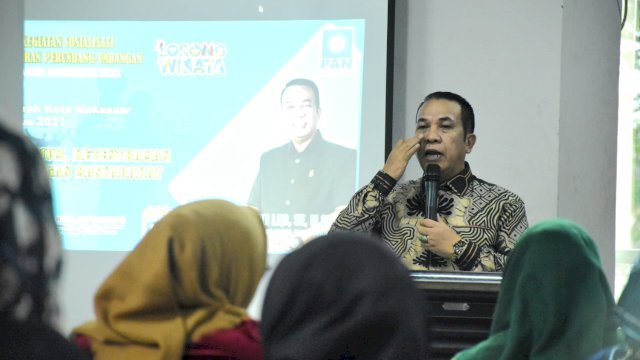 Anggota DPRD Makassar, Hasanuddin Leo. 