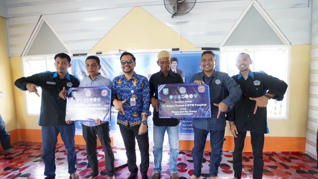 Semen Tonasa Dukung Giat Bina Desa di Kampung Nelayan