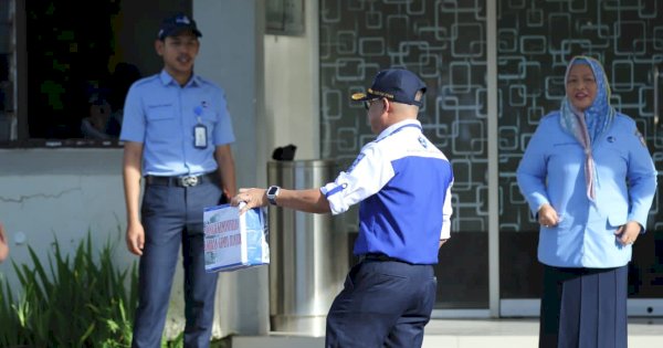 Peduli, PDAM Makassar Galang Dana untuk Korban Gempa Cianjur