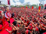 Panglima Jilah Pastikan Pasukan Merah Suku Dayak Kawal Jokowi Satu Komando