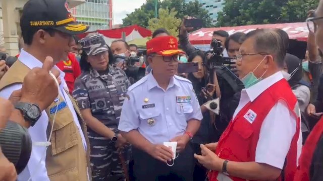 JK Minta dukungan relawan dan bantuan PMI di Cianjur dipercepat