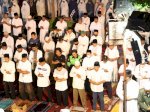 Tak Ketinggalan Driver Ojol Ikut Shalat Subuh dan Doa Bersama untuk Makassar
