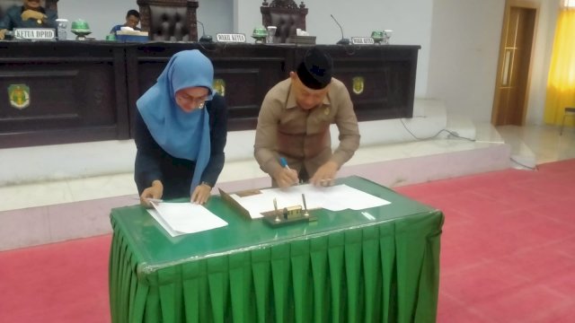 Ranperda APBD Pokok Tahun 2023 Disahkan DPRD Luwu Utara