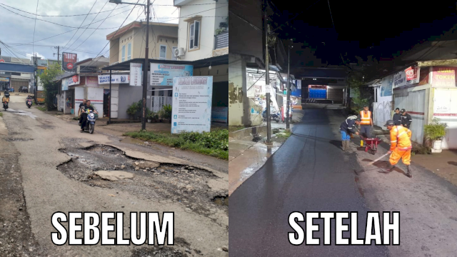 Jalan Sudah Mulus, Terima Kasih Dinas PU Makassar
