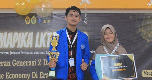Mahasiswa Ilmu Komunikasi Unismuh Makassar Juara 1 LKTIN di Universitas Mataram
