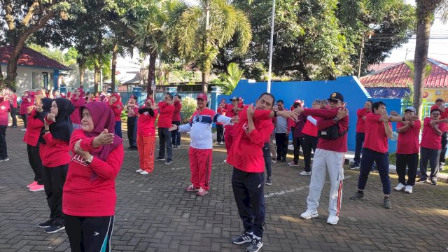 LLDIKTI IX Kembali Gelar Senam dan Kopi Pagi Sejak Covid-19