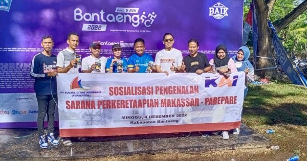 Perseroda Sulsel Sosialisasi Kereta Api di Bantaeng