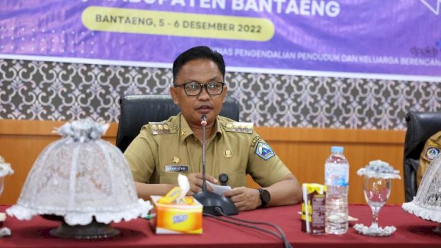 Bupati Bantaeng, Dr. H. Ilham Syah Azikin, M.Si.