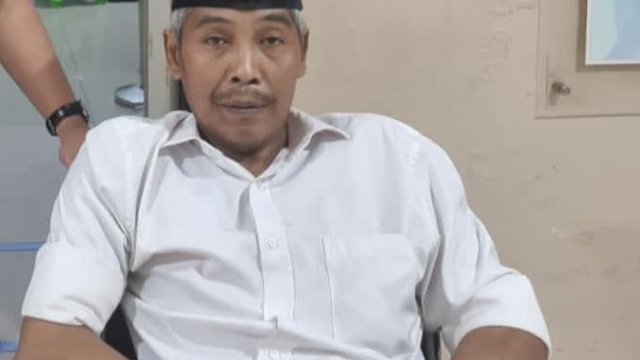 M. Iqbal Asnan diatas kursi roda. (Foto: Group Media 2022/Pemkot)