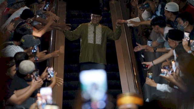 Saat Anies Baswedan ‘Kultum’ di Masjid Al Markaz