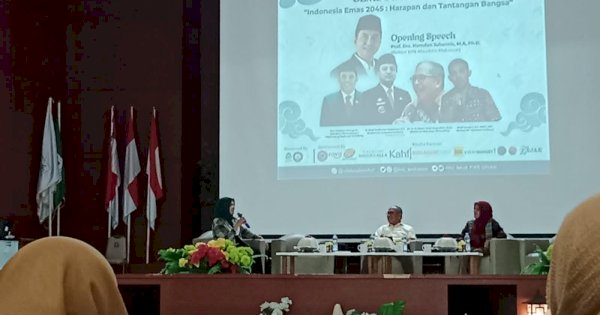 Hadiri Seminar Nasional di UIN, ASS dan IAS Bicara ‘Indonesia Emas 2045’