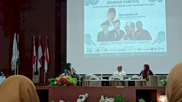 Hadiri Seminar Nasional di UIN, ASS dan IAS Bicara &#8216;Indonesia Emas 2045&#8217;