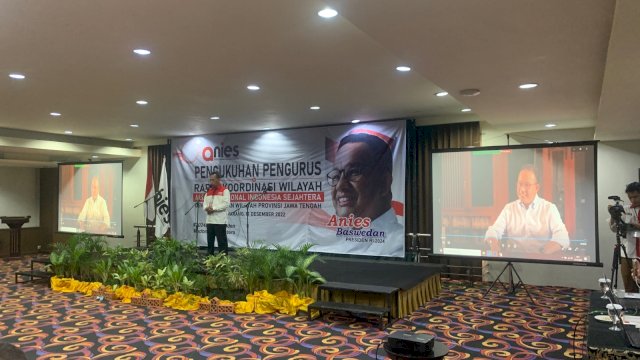 Anies Minta Relawan di Jateng Kedepankan Narasi Positif